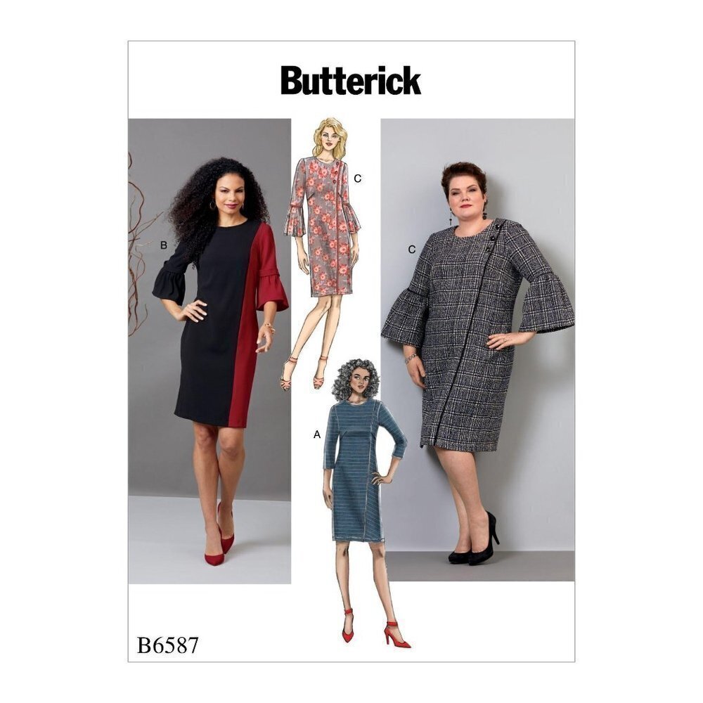 Butterick Sewing Pattern‎ 10761 Misses Dress Size 18-24